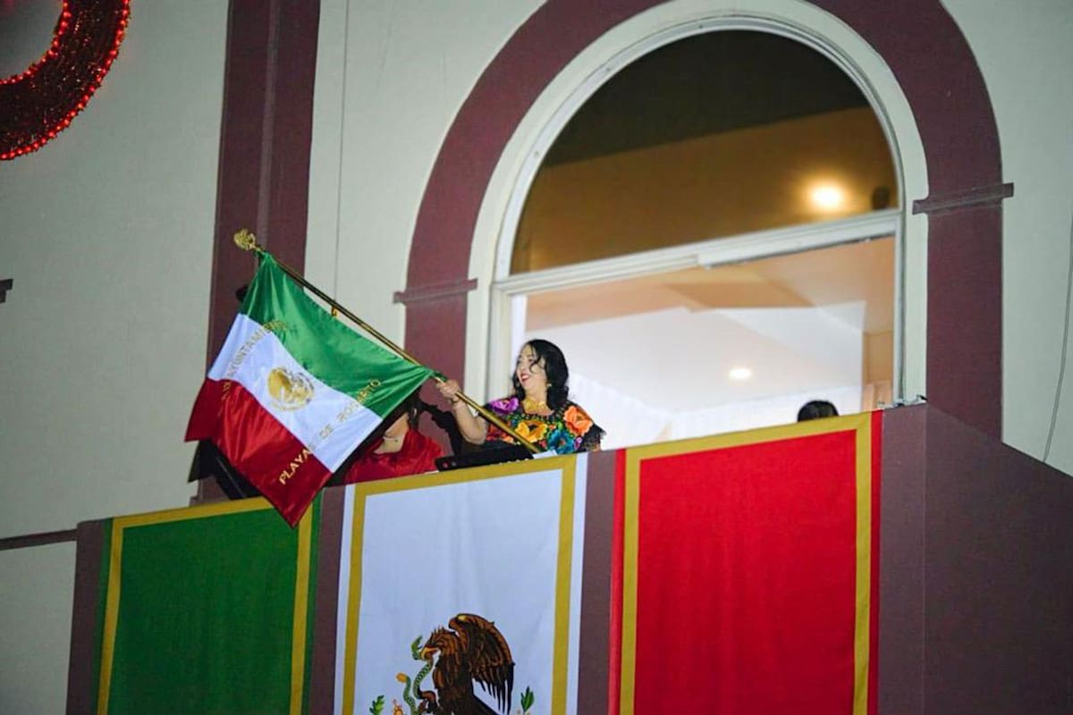 Celebran 9 mil ceremonia del Grito de Independencia en Rosarito