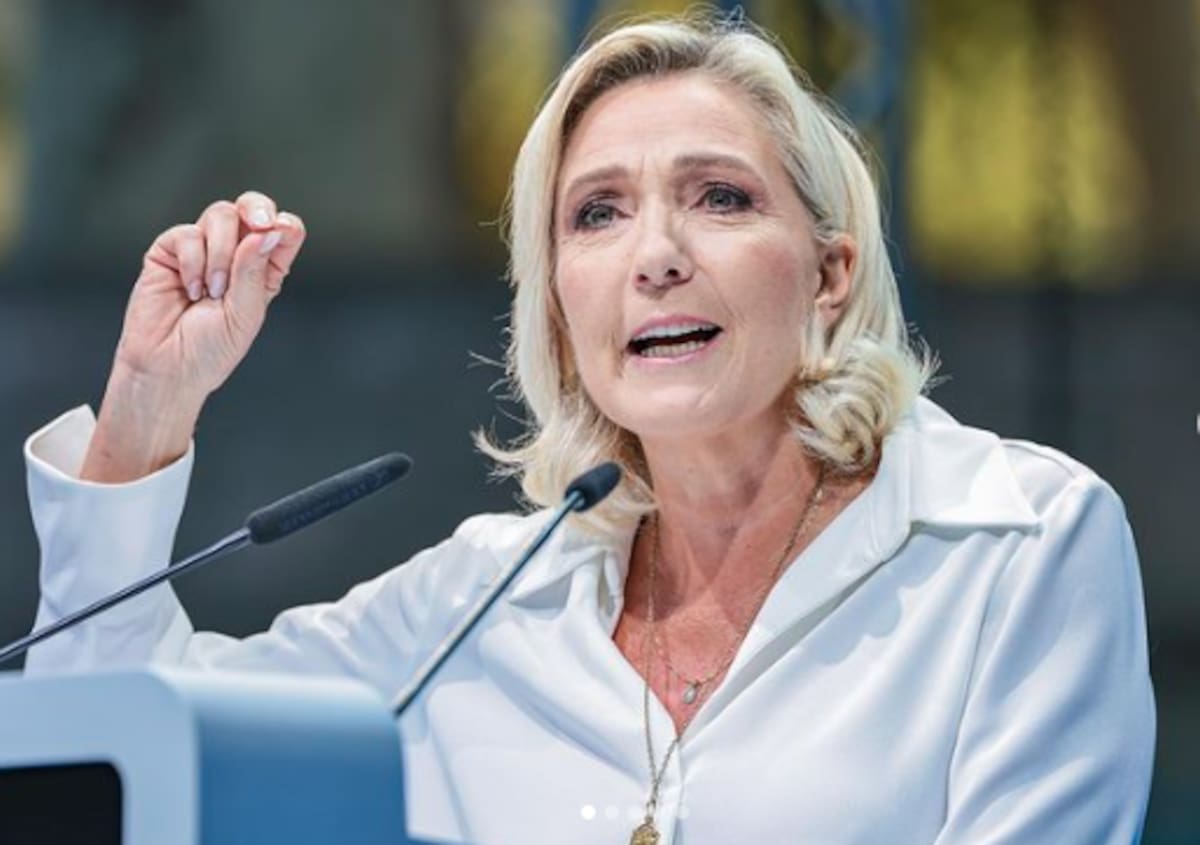 Fotografía de Marine Le Pen, candidata de la extrema derecha en Francia. | Instagram @marine_lepen