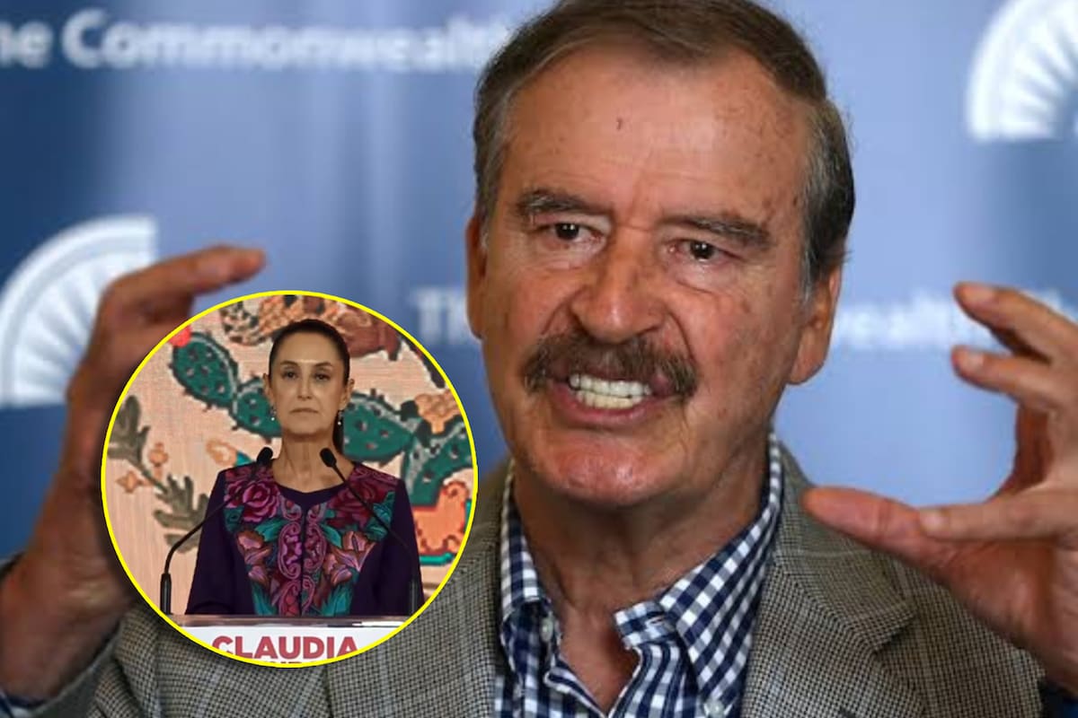 Vicente Fox acusa a Claudia Sheinbaum de fraude