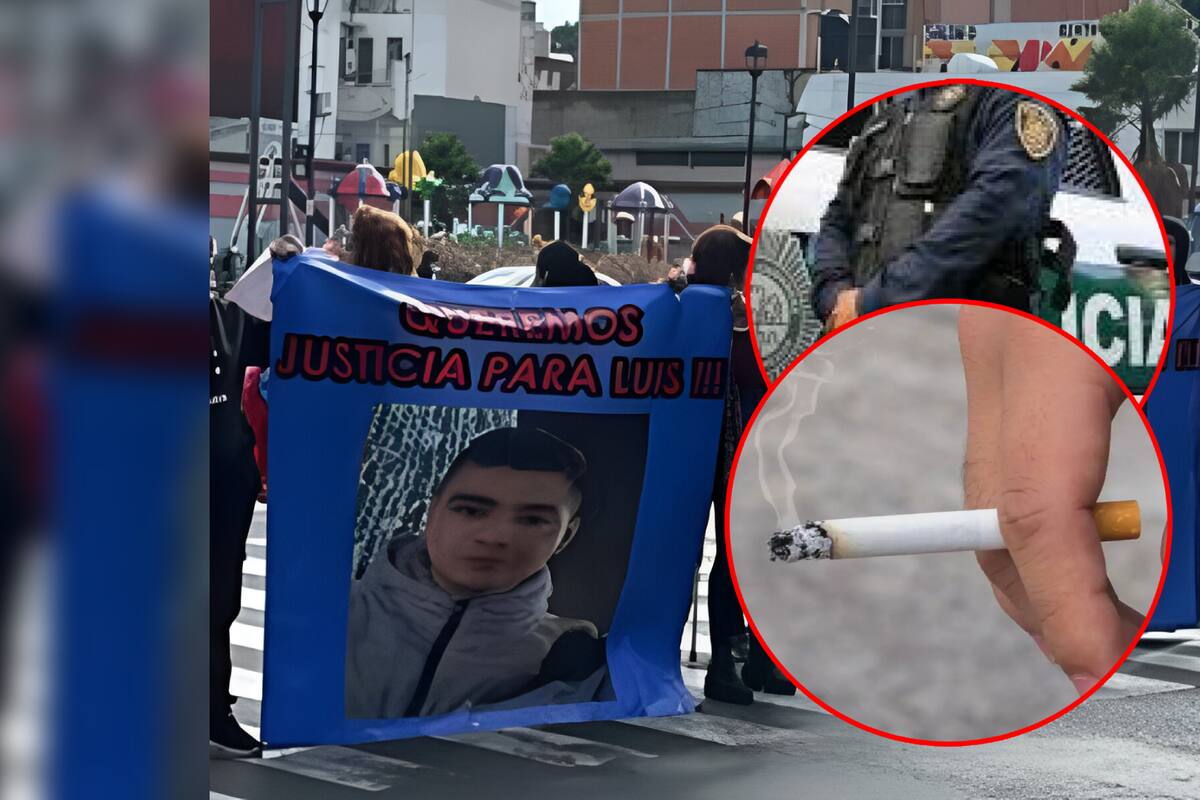 “Luis Andrés solo fumaba y policía lo mató”, acusan sus familiares y exigen justicia en CDMX