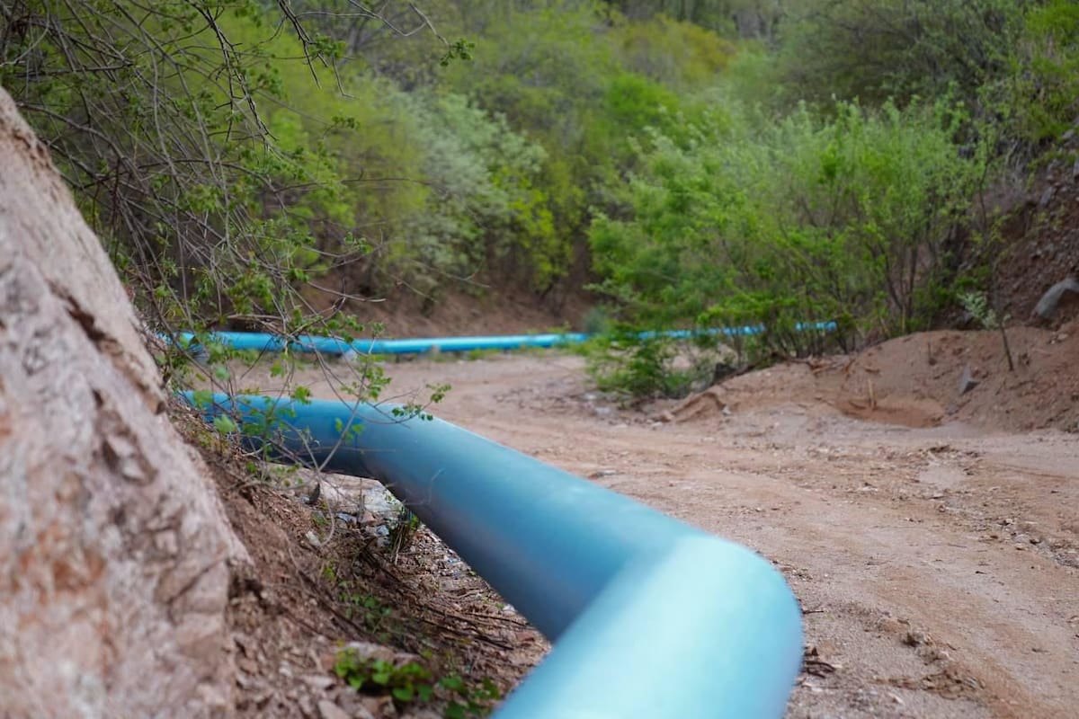 Con esta obra el Gobierno de Sonora garantiza agua al Sur del Estado