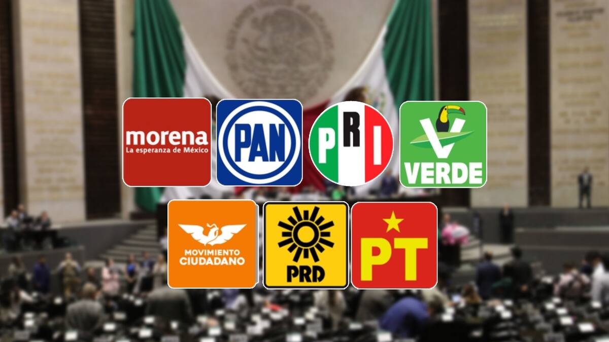 Morena, PT y Partido Verde se perfilan para tener mayoría calificada en la Cámara de Diputados, mientras que el PRI, PAN y PRD "pierde terreno".