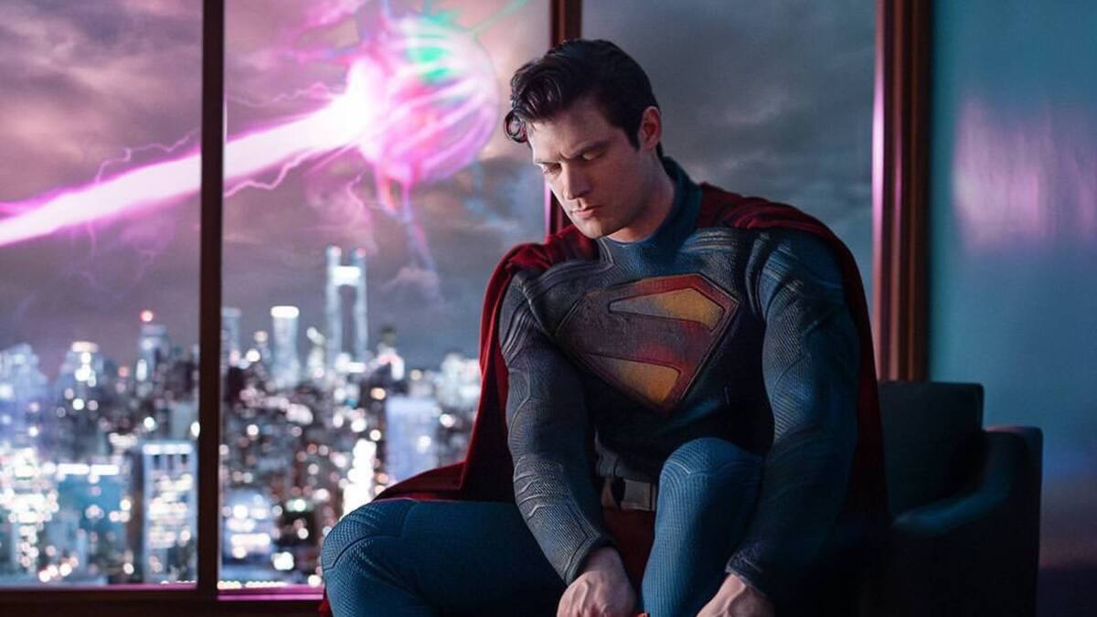 ¡Revelan primer vistazo del Superman de David Corenswet! / Foto: Instagram @jamesgunn