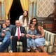 Carolyn Adams, nuera de AMLO, comparte fotografía familiar con el presidente en Palacio Nacional