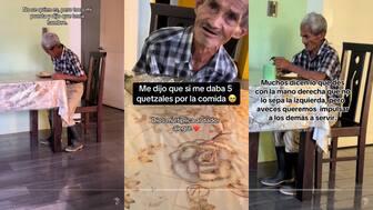 Mujer es sorprendida por un anciano hambriento: ella le da de comer y ahora la amenazan con denunciarla