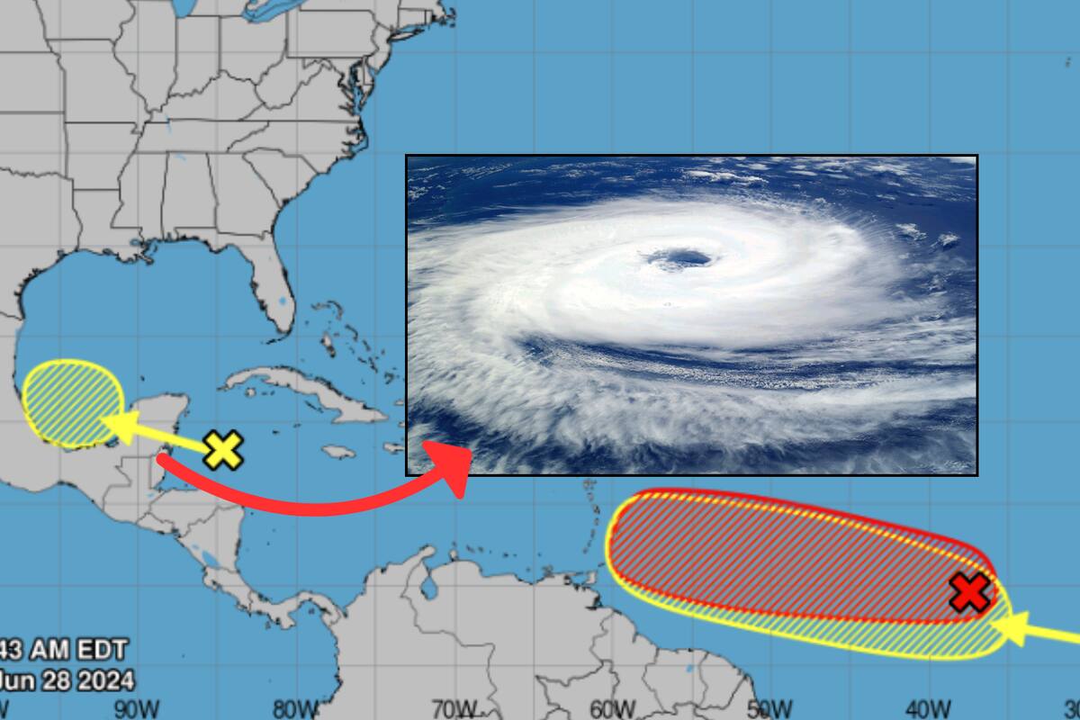 Ciclón Tropical ‘Beryl’ podría llegar el fin de semana al Océano Atlántico; CNH alerta sobre posibles inundaciones
