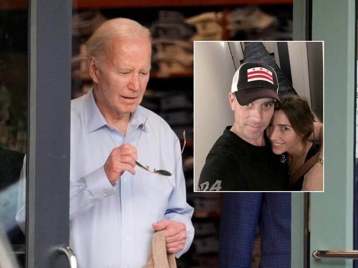 Joe Biden realiza visita nocturna a la ex de su hijo, previo a que testifique en su juicio por posesión ilegal de armas