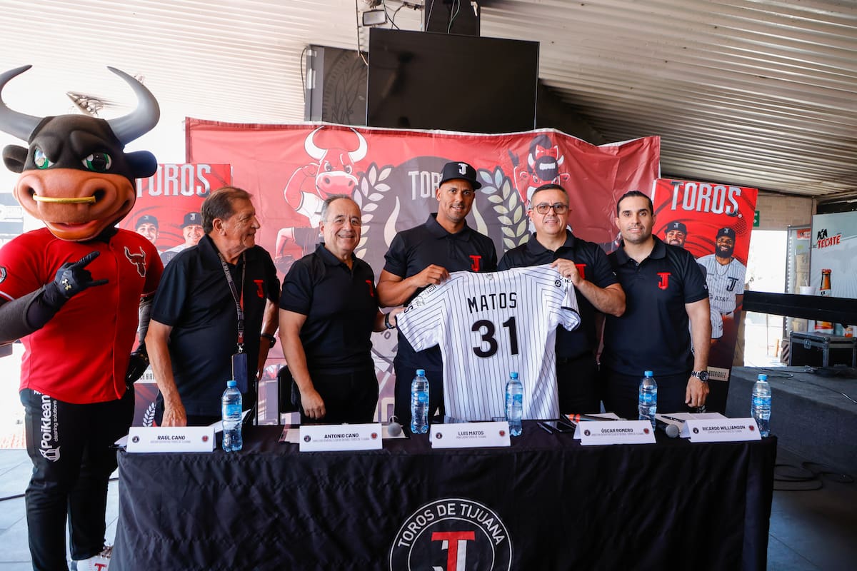 Presentan a Luis Matos como nuevo entrenador de los Toros de Tijuana