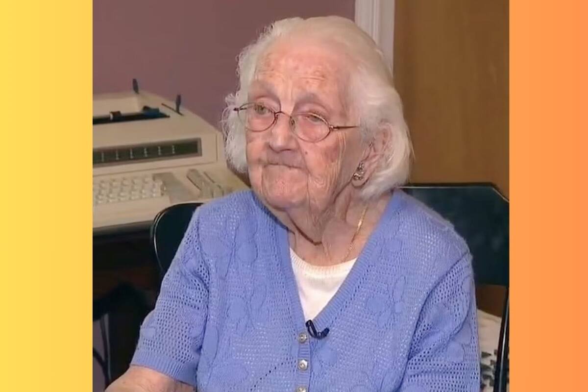 Mujer de 100 años que sigue trabajando seis días a la semana revela el secreto de su vitalidad