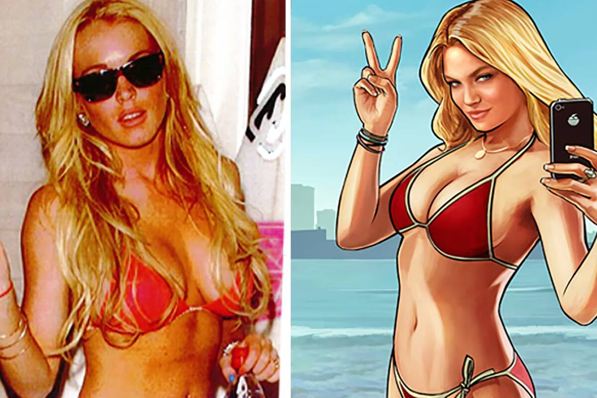 ¿Sabías que Lindsay Lohan demandó a GTA 5 por supuestamente copiar su imagen?