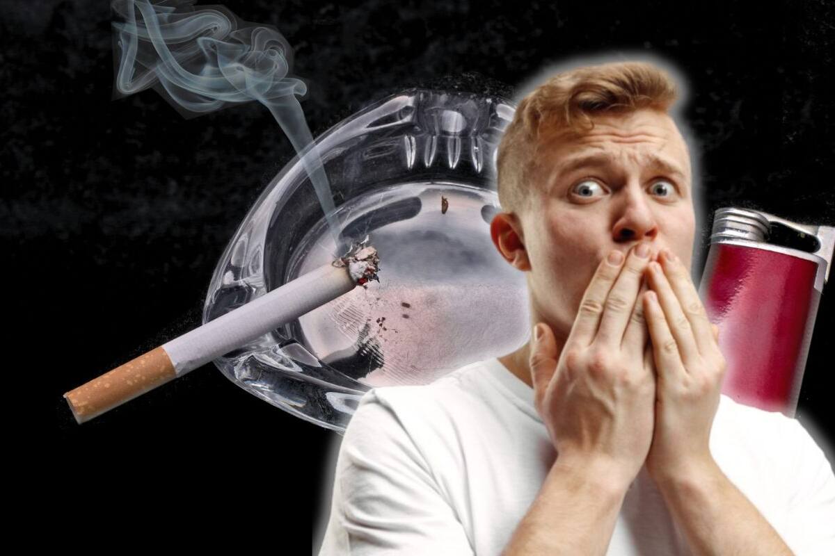 Hombre descubre que le crece pelo en la garganta por fumar, ¿de qué enfermedad se trata?